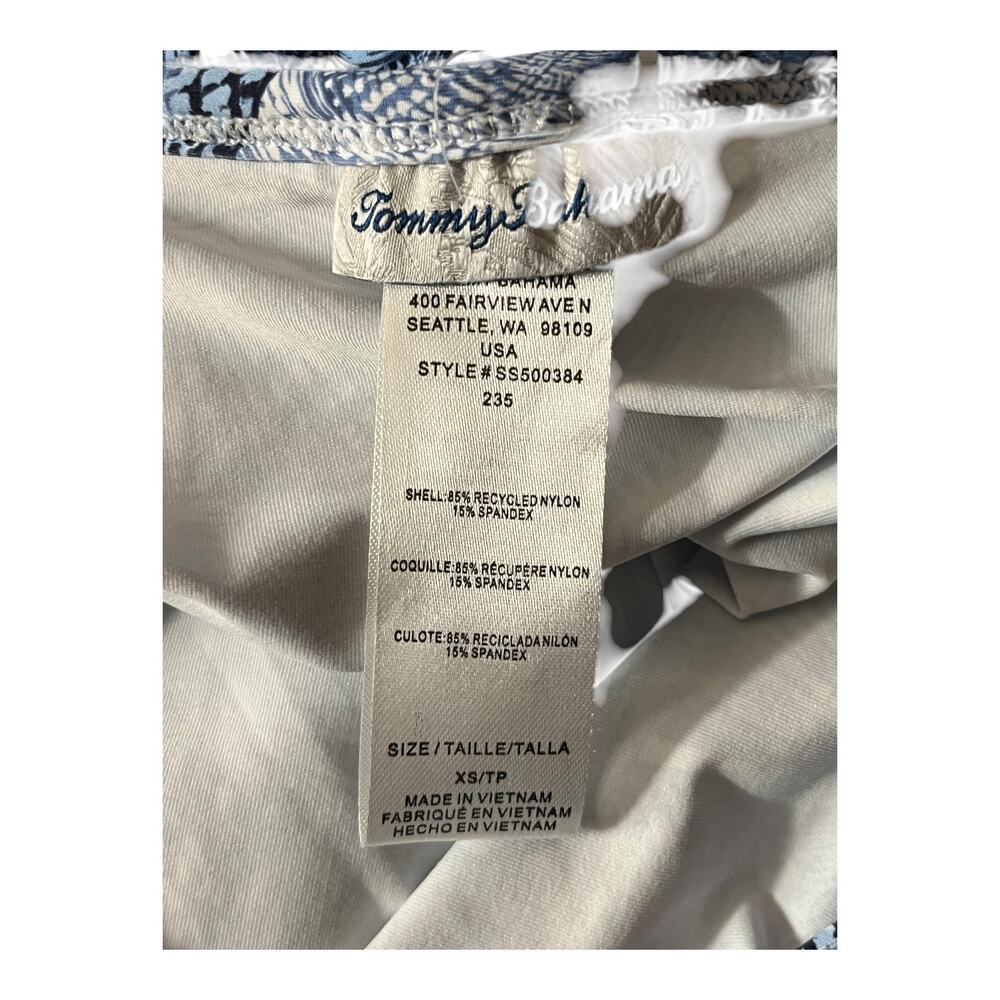 Tommy Bahama Dress Sanibelle blues spa cover up size X-Small XS - Picture 5 of 6